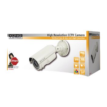 SEC-CAM760 Hoge resolutie cctv camera met varifocus lens Verpakking foto